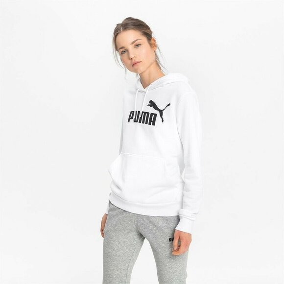 PUMA Womens Essentials Fleece Hoodie - Picture 3 of 7